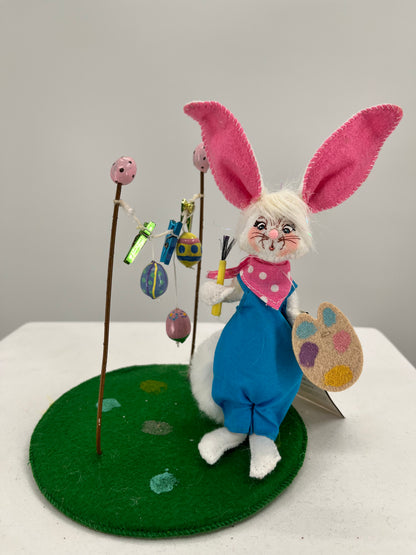 Easter Artist Bunny Annalee Doll