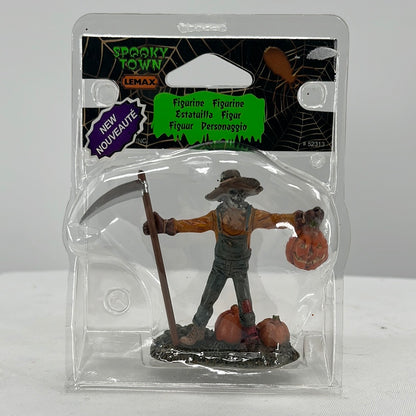 Lemax Spooky Town Freaky Farmer Figurine, front side.