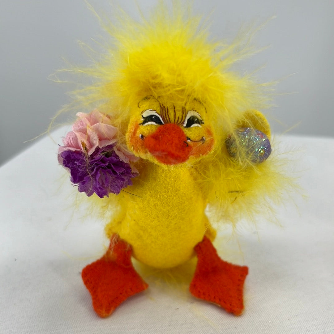 Easter Girl Duck Annalee Doll