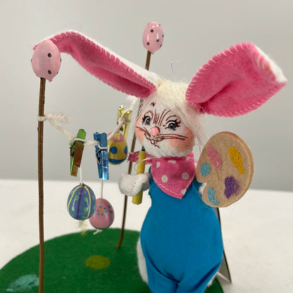 Easter Artist Bunny Annalee Doll