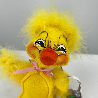 Easter Basket Ducky Annalee Doll