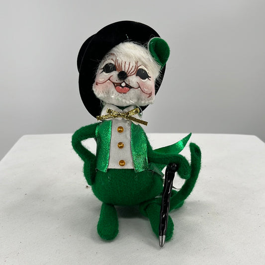 St. Patrick's Day Irish Dandy Mouse Annalee Doll