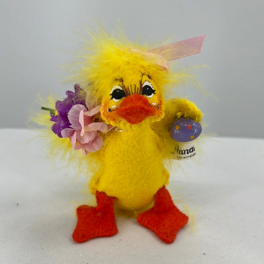 Easter Girl Duck Annalee Doll