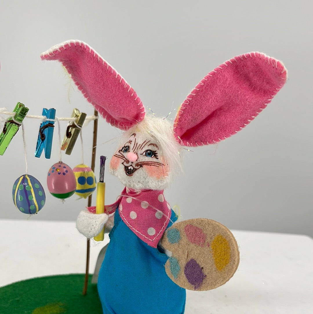 Easter Artist Bunny Annalee Doll