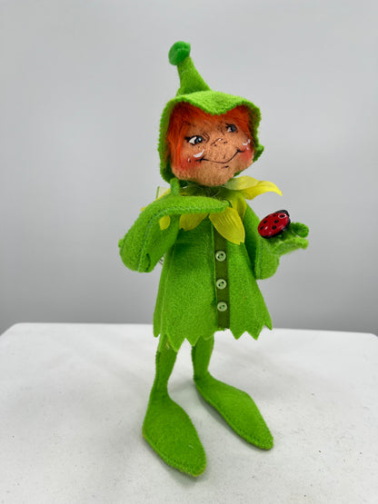 Green Spring Elf Annalee Doll