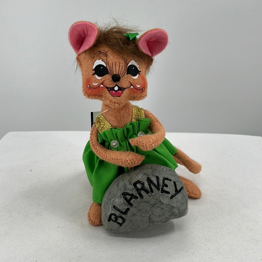 St. Patrick's Day Blarney Girl Mouse Annalee Doll