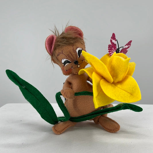 Easter Daffodil Mouse Annalee Doll