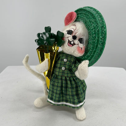 St. Patrick's Day Katie O’ Mouse Annalee Doll