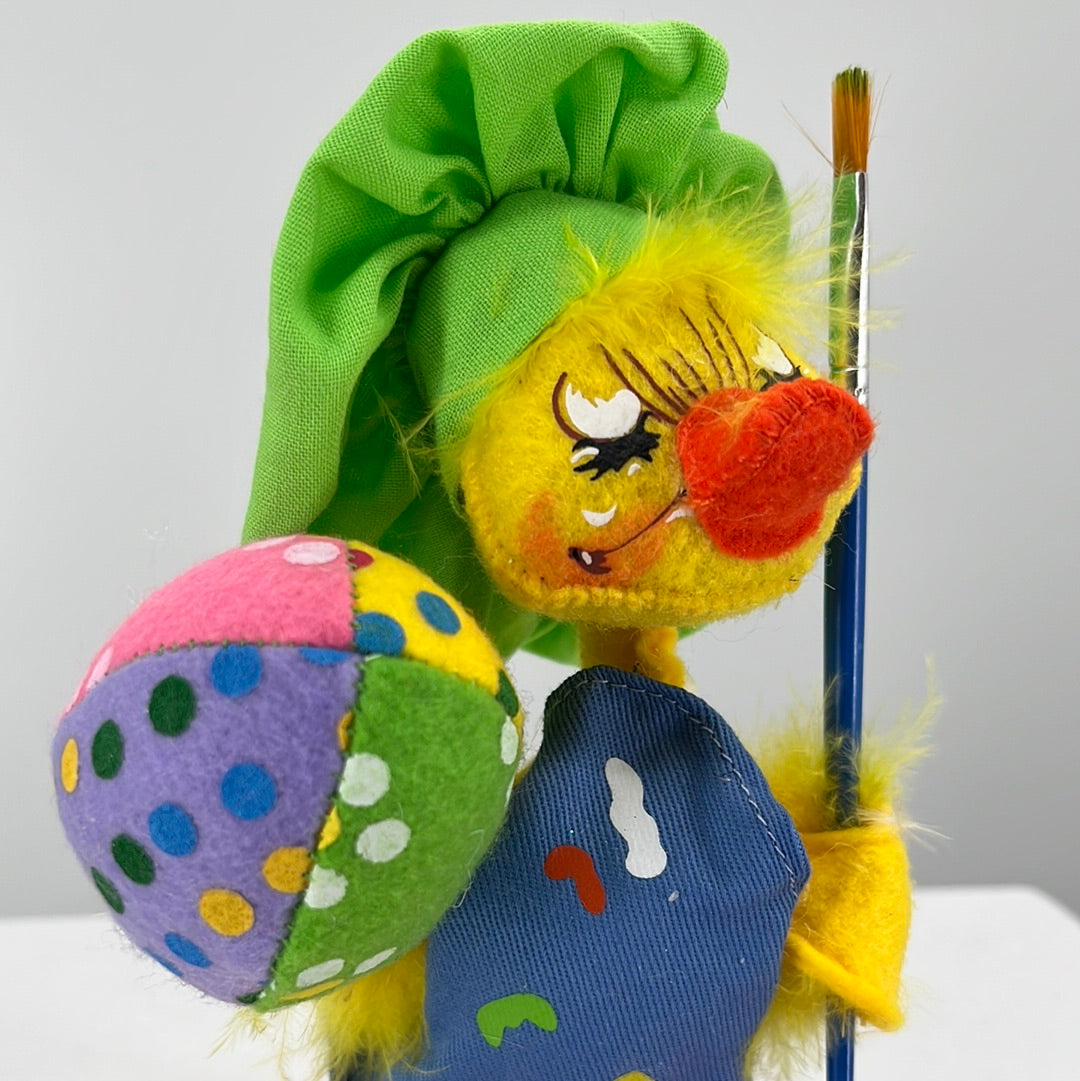 Easter Artist Duck Annalee Doll