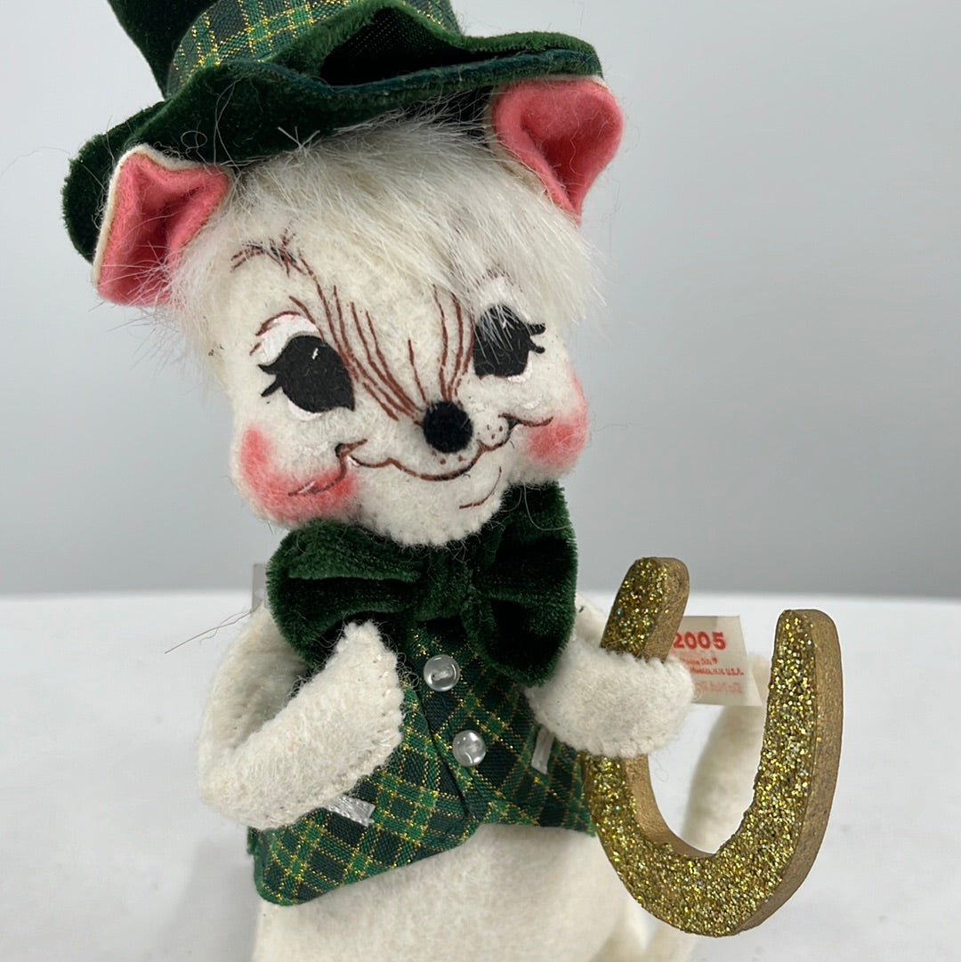 St. Patrick's Day Michael O’ Mouse Annalee Doll