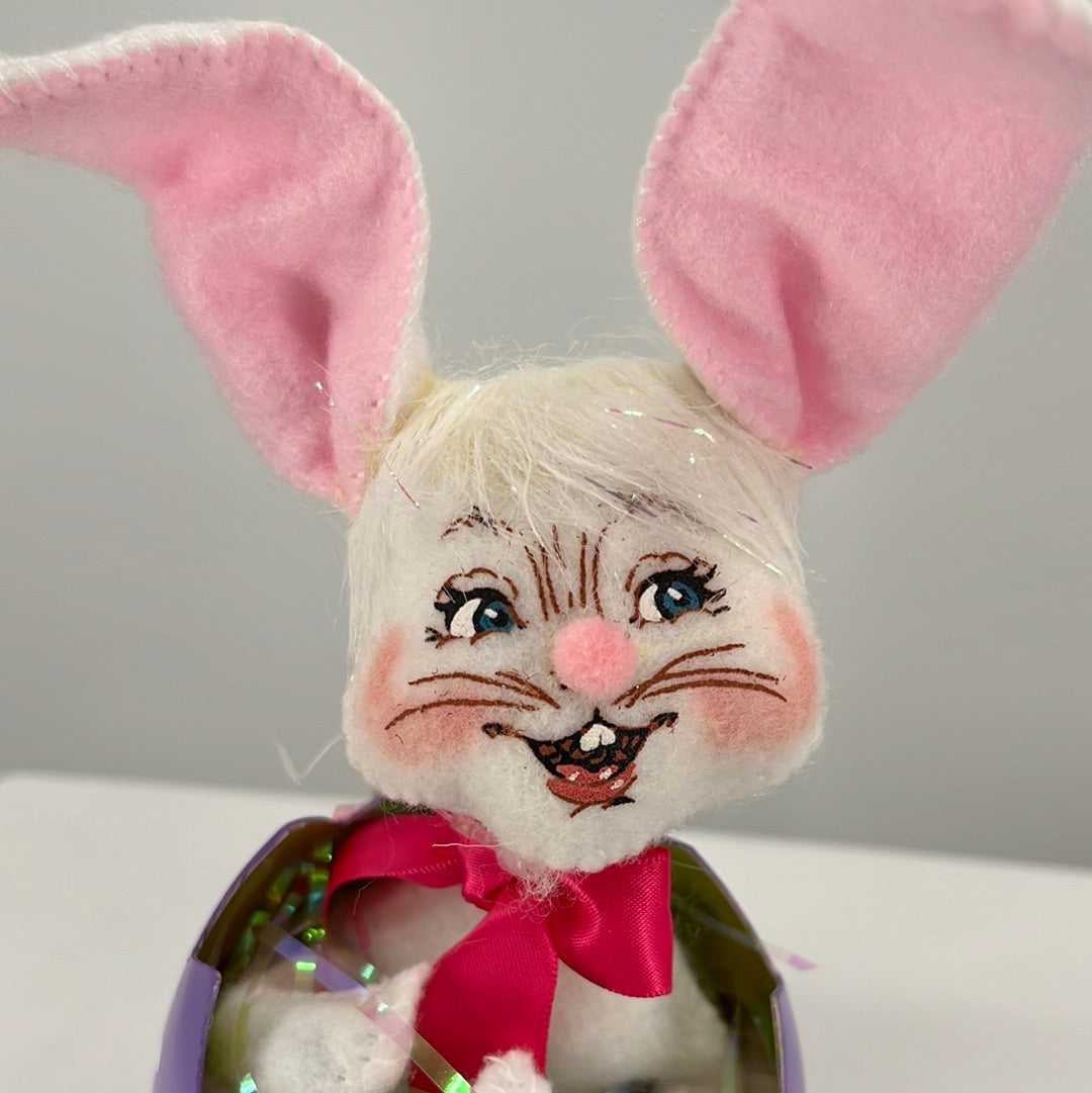 Easter Bunny in Egg Annalee Doll